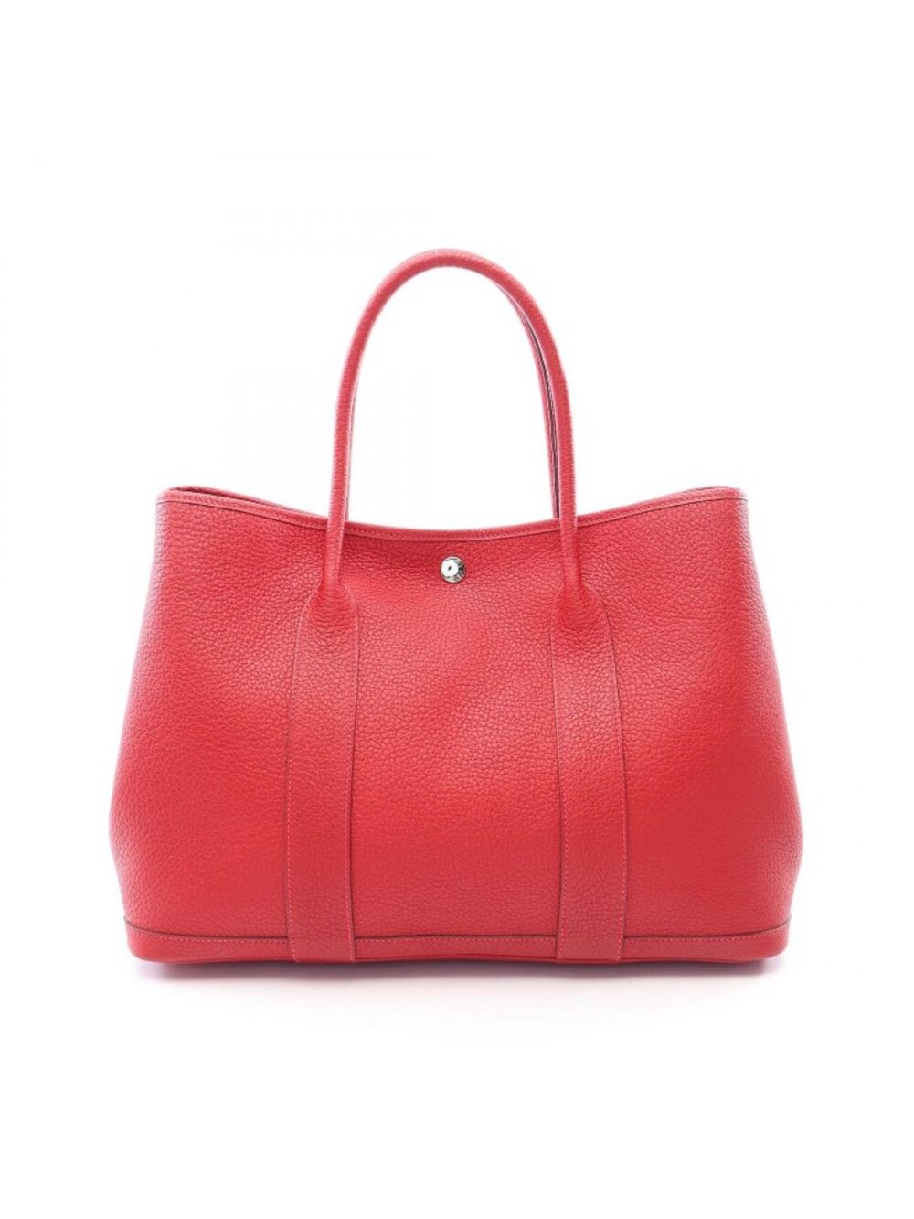 Hermes Tote Bag Garden Party PM Rouge Piment